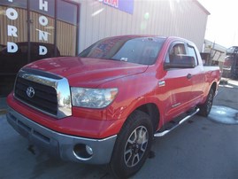 2008 Toyota Tundra Red Extended Cab 5.7L AT 2WD #Z22133